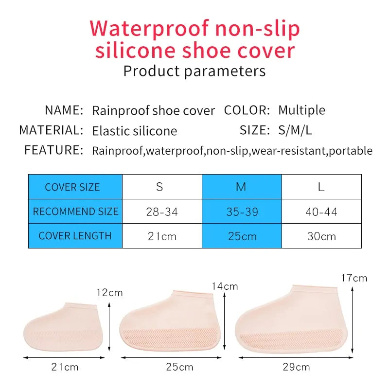 All-Weather Silicone Shoe Protectors